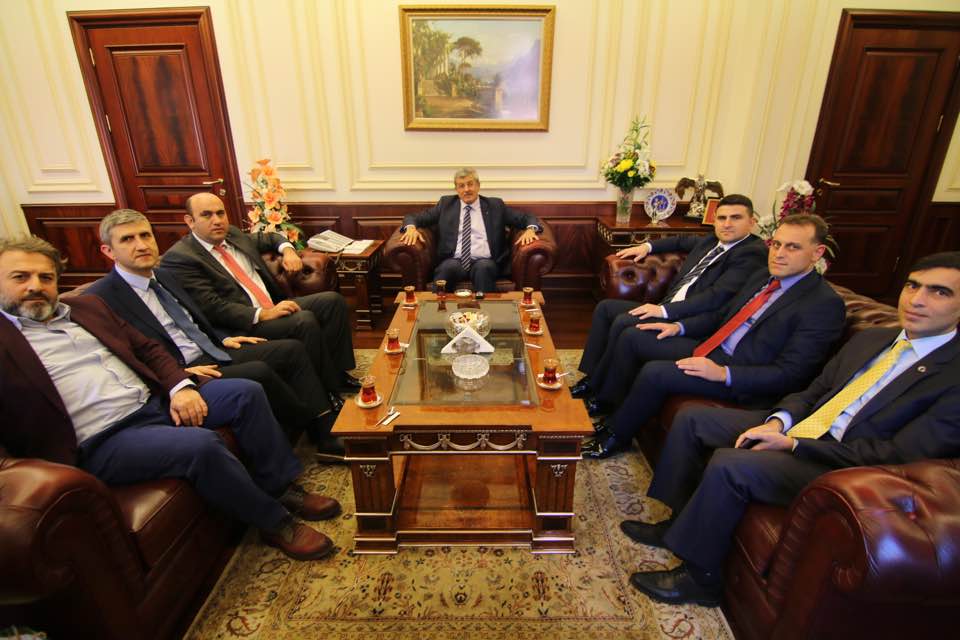 RİZE HUDER GRUBU İLE ADALET BAKANI MÜSTEŞARIMIZA ZİYARET